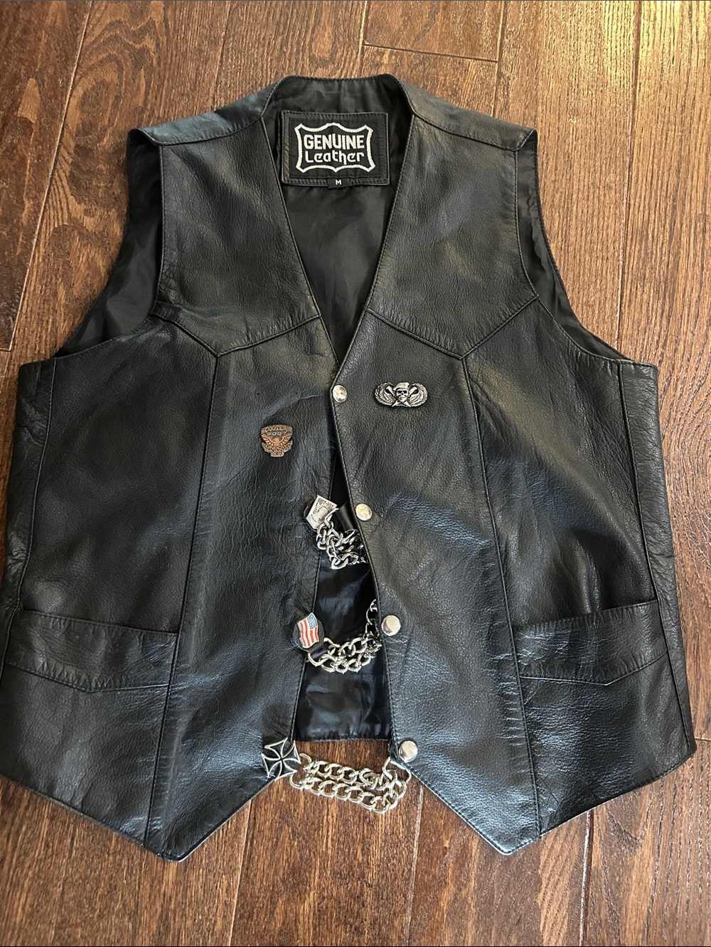 Men's Black Vest